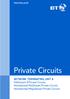 Operating guide. Private Circuits
