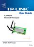 TL-WN851N Wireless N PCI Adapter 2.4GHz Draft 11n/g/b