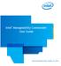 Intel Manageability Commander User Guide