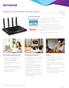 Nighthawk X4 AC3200 WiFi Cable Modem Router