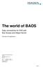 The world of BAOS. Easy connectivity for KNX with Bus Access and Object Server. Overview and applications
