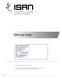 ISAN User Guide. Version : 2.0, 5th of January 2005