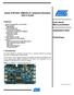 Atmel AVR1924: XMEGA-A1 Xplained Hardware User's Guide. 8-bit Atmel Microcontrollers. Application Note. Preliminary. Features.