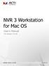 NVR 3 Workstation for Mac OS