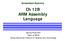 Embedded Systems Ch 12B ARM Assembly Language