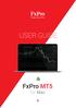 FxPro MT4 for Mac User Guide. FxPro MT5 for Mac