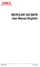 MICROLINE 320/390FB User Manual (English)