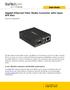 Gigabit Ethernet Fiber Media Converter with Open SFP Slot