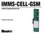 IMMS-CELL-GSM. Cellular Communications Kit. Installation Instructions