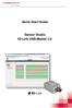 Quick Start Guide. Sensor Studio IO-Link USB-Master 2.0
