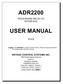 ADR2200 RS232/RS485 RELAY I/O INTERFACE USER MANUAL V 3.0