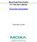 Moxa PowerTrans Switch PT-7728 User s Manual.