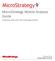 MicroStrategy Mobile Analysis Guide