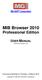 MIB Browser 2010 Professional Edition