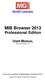 MIB Browser 2013 Professional Edition