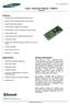 Class 1 Bluetooth Module - F2M03C1 Datasheet