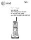 User s manual. SynJ SB67108 DECT 6.0 expansion handset for use with AT&T model