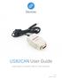 USB2CAN User Guide. High quality isolated USB to CAN interface. 1.0v