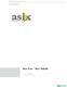 User s Manual for Asix 8.  Asix.Evo - Asix Mobile. Doc. No ENP8E017 Version: