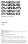 GV-R545D3-1GI/ GV-R545HM-1GI/ GV-R545HM-512I/ GV-R545SC-1GI/ GV-R545OC-512I AMD Radeon TM HD 5450