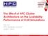 The Effect of HPC Cluster Architecture on the Scalability Performance of CAE Simulations
