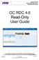 OC RDC 4.6. User Guide
