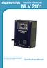Specifications Manual. Fixed-position 2D Barcode Imager NLV 2101