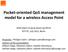 Packet-oriented QoS management model for a wireless Access Point