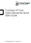 TruVision IP Cam Open-Standards Quick Start Guide