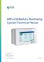 BMS-200 Battery Monitoring System Technical Manual