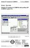 Simatic S7 modules for COMPAX with profibus DP (COMPAX option F3) As of COMPAX software version V3.0 August 2000 As of profibus software version V1.