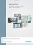 Siemens AG 2010 SIMATIC ET 200. For distributed automation solutions. Brochure November SIMATIC Distributed I/O. Answers for industry.