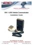 VM-1 USB Vehicle Communicator Installation Guide