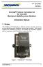 BACnet Protocol Converter Kit for Use with Bacharach MultiZone Gas Monitors. Installation Manual
