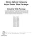 Stereo Optical Company Vision Tester Slide Package: