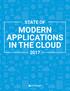 STATE OF MODERN APPLICATIONS IN THE CLOUD