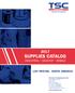 SUPPLIES CATALOG INDUSTRIAL DESKTOP MOBILE LIST PRICING - NORTH AMERICA