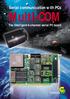 Serial communication with PCs. Multi-COM. The intelligent 6-channel serial PC board