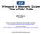 Wiegand & Magnetic Stripe How to Order Guide