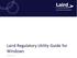 Laird Regulatory Utility Guide for Windows. Version 1.0
