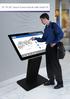 55 PCAP Touch Screen Kiosk with Dual OS