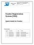 Vendor Registration System (VRS)