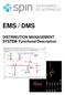 EMS / DMS. DISTRIBUTION MANAGEMENT SYSTEM- Functional Description