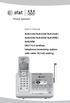 User s manual SL82118/SL82218/SL82318/ SL82418/SL82518/SL82558/ SL82658 DECT 6.0 cordless telephone/answering system with caller ID/call waiting