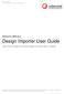 Design Importer User Guide