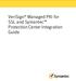 VeriSign Managed PKI for SSL and Symantec Protection Center Integration Guide