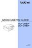 BASIC USER S GUIDE DCP-J515W DCP-J715W. Version 0 ARL/ASA/NZ/SAF