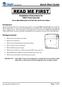 READ ME FIRST. Installation Instructions for TROY Font Card Kit. (For use with Hewlett-Packard LaserJet 4014, 4015, and 4515 Series Printers)