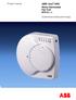 ABB i-bus KNX Room thermostat Fan Coil RTF/A 1.1. Product manual. Systemised building technology ABB