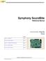 Symphony SoundBite Reference Manual